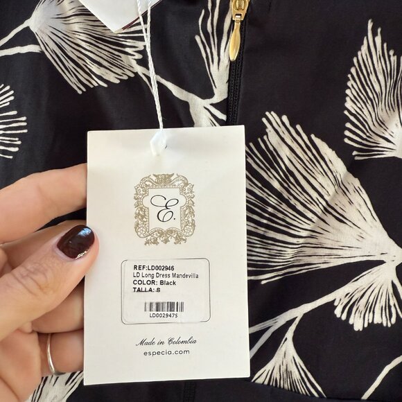 NWT Especia Mandevilla Maxi Dress. Size Small - Picture 11 of 12